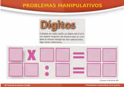 Pasatiempos num&eacute;ricos con operaciones